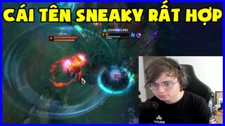 Cái tên Sneaky rất hợp với những tình huống như thế này, Có cô bạn trình phản xạ quá cao