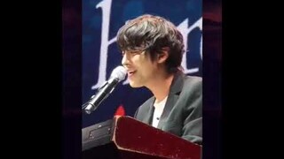 Ahn Hyo Seop sing "Nothing gonna change my love for you" at fan meeting in Seoul