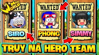 MR VỊT GIẢ LÀM CẢNH SÁT TRUY NÃ TOÀN BỘ HERO TEAM | THỬ THÁCH 1 NGÀY SỐNG TRONG NHÀ TÙ MINI WORLD