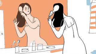 Overindulgence will only lead to giant babies and mama's boys! Russian satirical animated short film