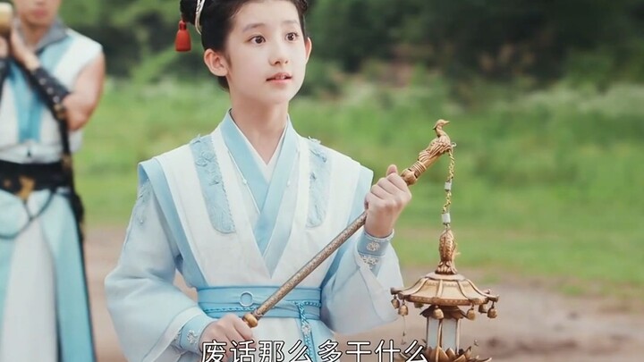 The tsundere little scholar is online, delivering a tough-talking message on his master’s behalf—mak