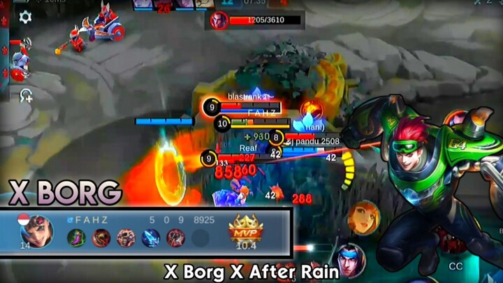 X BORG | GAMEPLAY MLBB