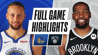 NETS VS WARRIORS I FULL GAME HIGHLIGHTS I NBA Regular Season I March 20, 2022 I NBA2K22