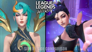 Lagoon Dragon & K/DA Kai'Sa | Comparison | WR