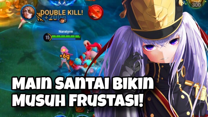 Main Santai Tapi Bikin Musuh Frustasi! - Honor of Kings