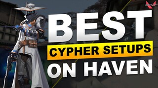 The BEST Cypher CAMS on HAVEN - Valorant