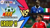 FIFA 14: FFI World Cup 2023 | Italy VS Austria (Group H)