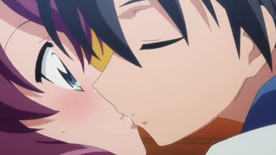 Inumy Suzue· — mmhinman: kiss request for @animehusbandno1 of