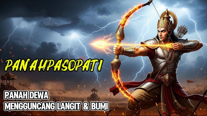 PANAH PASOPATI | SENJATA ILAHI ARJUNA YANG MENGGUNCANG LANGIT DAN BUMI DI PERANG