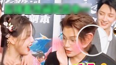 Yu Shuxin X Ding Yuxi|This live broadcast is really dramatic, Xiao Ding is so teased that he can't c