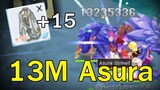 ROM | Shura 13M Asura ทดสอบเสื้อสตูฟ +15 vs สตาดัส +0
