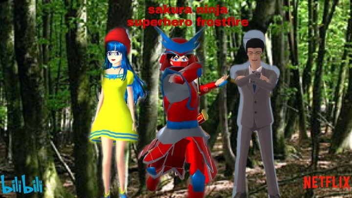 sakura ninja superhero frostfire the movie coming soon Netflix 2022 trailer official 1
