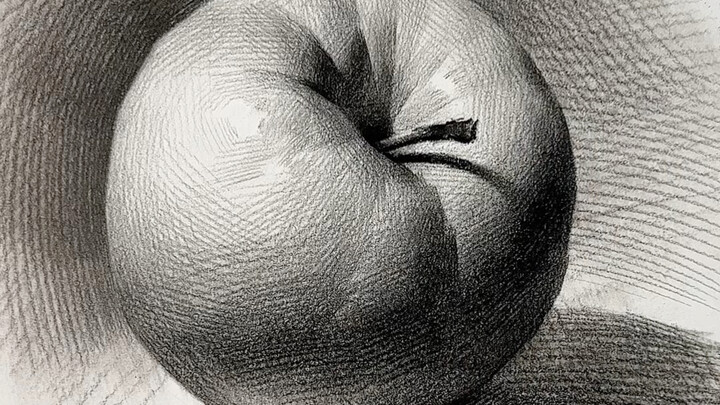 วิธีวาดแอปเปิลแบบง่ายสุดๆ