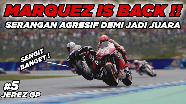 Ambisi Marc Marquez untuk Kembali Jadi Juara !🔥 MotoGP 22™ Career 5 Live Gameplay