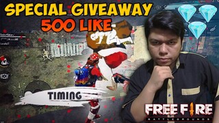 SPECIAL GIVEAWAY 500 LIKE