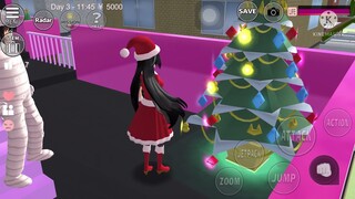 เตรียมงานคริสต์มาสกับรุ่นพี่ #SakuraSchoolSimulator #ploy ploy chanel