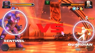Sentinel VS. Guardian | MARVEL CONTEST OF CHAMPIONS