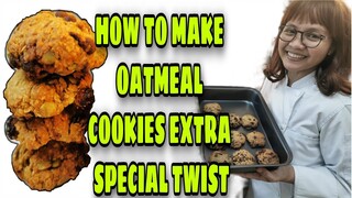 OATMEAL COOKIES EASY HEALTHY RECIPE | OATMEAL MUSCOVADO COOKIES Lhynn Cuisine