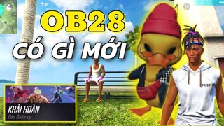 [FreeFire] OB28 Review Chế Độ Mới Tự Tạo Map Riêng Cực Mới !!! | Pet Mới Vịt Vàng Và Nhân Vật Mới