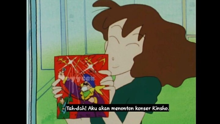 Crayon Shinchan - 18a sub Indo bermain baseball bersama ayah