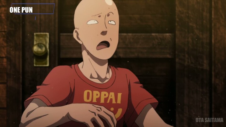 Saitama sneeze kills zombieman - One Punch Man