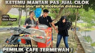 BOS KAYA PEMILIK CAFE MEWAH, JUALAN CILOK - DIHINA MANTAN PACARNYA - Lihat apa yang terjadi ?