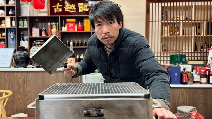 兄弟们，这次做了一个震撼世界的烧烤炉！现在有全家桶了！