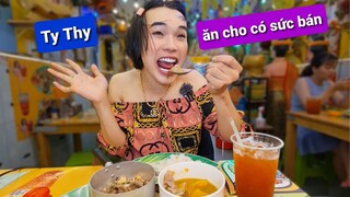 Đây là bữa cơm thường ngày của Ty Thy gỏi đu đủ - Ẩm thực Cha Rồng