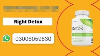 Right Detox Weight  loss Tablets in Tando Adam - 03006059830