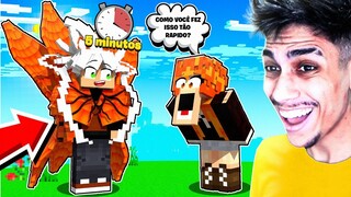 TROLLEI MINHA AMIGA no MUNDO DE NARUTO 𝗡𝗢  Minecraft Pocket Edition  ‹ Ine ›