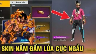 Free Fire | Review Skin Vũ Khí Mới Hoả Quyền One Piece Xuất Hiện Trong Free Fire, Kêu Gọi Bạn Bè