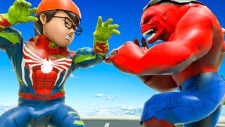 Bad Nick & Tani Trolling Evil Hulk 2099 - Miss T NickHulk Come & Rescue - Scary Teacher 3D Ep.41