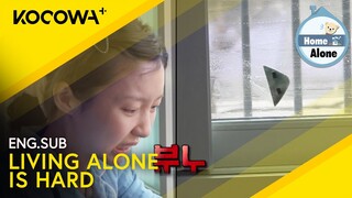 Joo Hyun Young Runs Into Some Trouble While Cleaning Her Windows | Home Alone EP547 | KOCOWA+