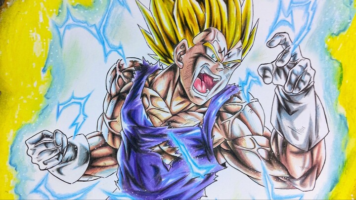 Majin Vegeta - Fan art