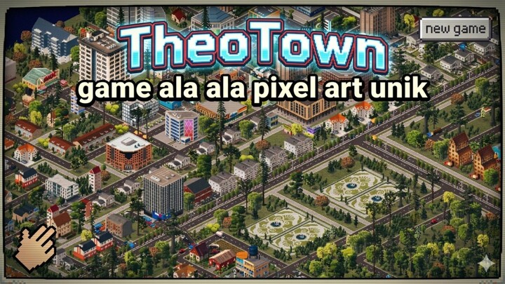 Ini diaaa game vibes retro ala pixel art, seruuu jadi walikota