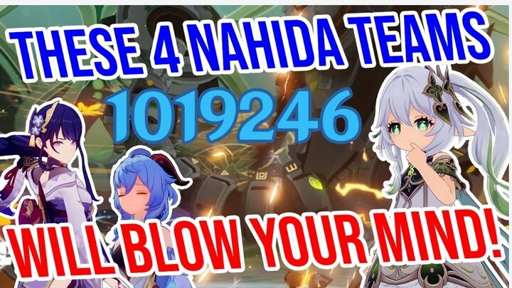 These Weird Nahida Teams are SURPRISINGLY OVERPOWERED! Genshin Impact 3.2