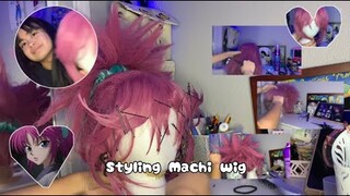 Styling Machi's Wig |Hunter x Hunter cosplay|