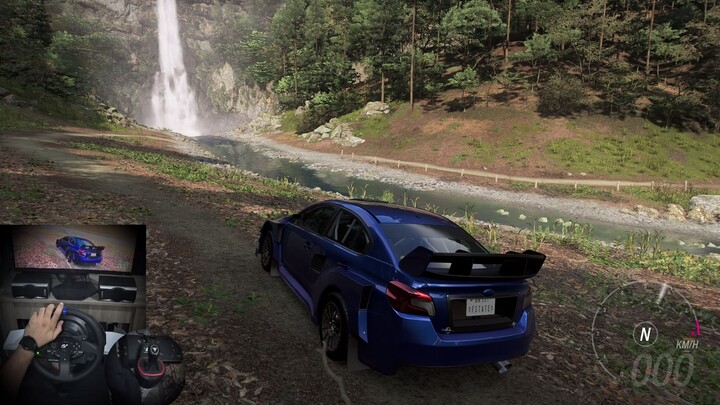 subaru wrx sti supercar forza horizon 6 pure sound steering wheel gameplay