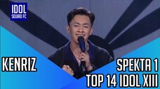 KENRIZ - CINTA DAN SUMPAH MATIKU | SPEKTA SHOW 1 INDONESIAN IDOL XIII |