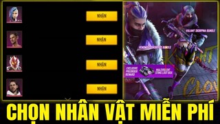 Free Fire - Hé Lộ 29 Nhân Vật Miễn Phí Tự Chọn - Review Quà Đặt Trước Thẻ Vô Cực Mùa 40 | TVC Mùa 40