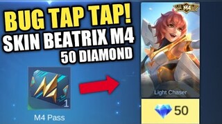 BUG TAP TAP SKIN BEATRIX M4 50 DIAMOND !! KATANYA PAKE CARA INI BANYAK YG BERHASIL!