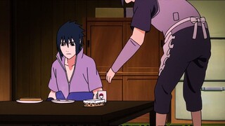 Anime|Naruto narration|Itachi opens Sharingan to fry poached eggs