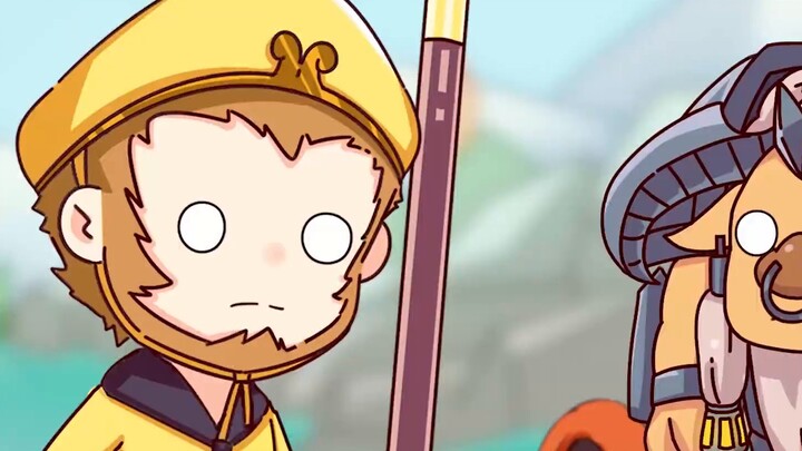 King Animation: Master of Nonsense Literature Jin Chan? Sun Wukong: So annoying!