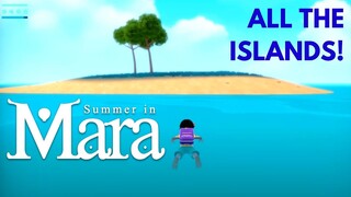 HOW BIG IS THE MAP in Summer in Mara? Sprint Across all Islands