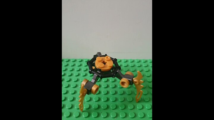 Lego Ninjago custom Golden Master Overlord (season 3)