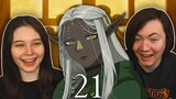 THE ELVES HAVE ARRIVED!! 🧝 Delicious in Dungeon Meshi Ep 21 REACTION & REVIEW!