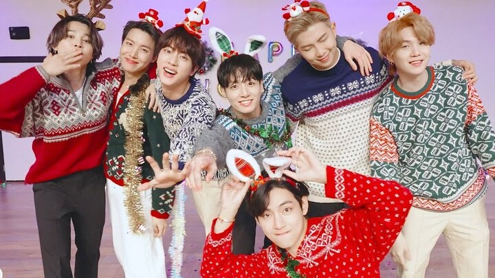 Tarian super manis versi Natal dari BTS Butter!!