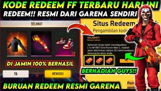KODE REDEEM FREE FIRE TERBARU 13 MEI 2023 HARI INI