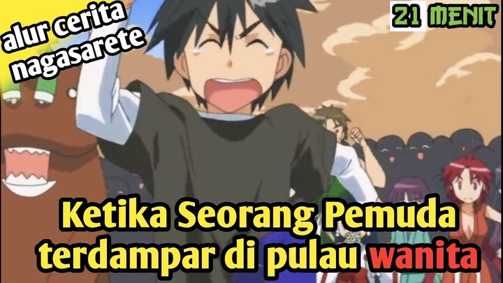 Terdampar Di Pulau Wanita - Alur Cerita Anime Nagasarete