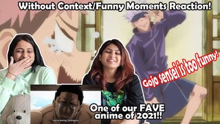 Jujutsu Kaisen Without Context/Funny Moments (Season 1) | Indians React #JujutsuKaisen #呪術廻戦
